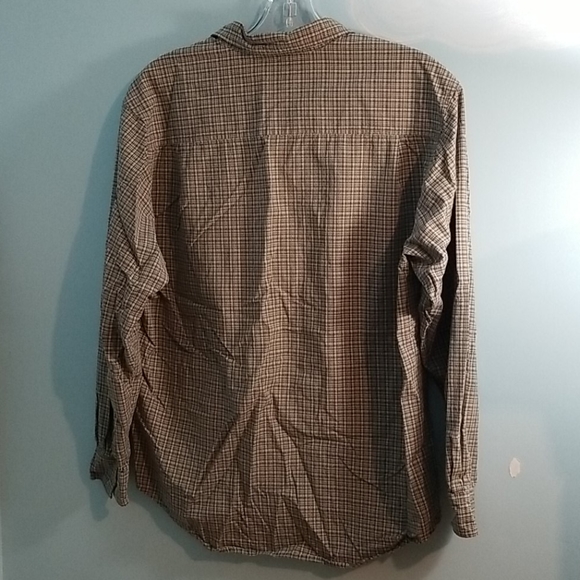 Levi Strauss mens long sleeve button up plaid shirt large - Picture 2 of 9